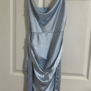 Blue dress